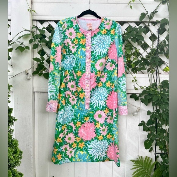 Lilly Pulitzer Dresses & Skirts - Vintage “The Lilly” Lilly Pulitzer 60s Classic Floral Print Dress